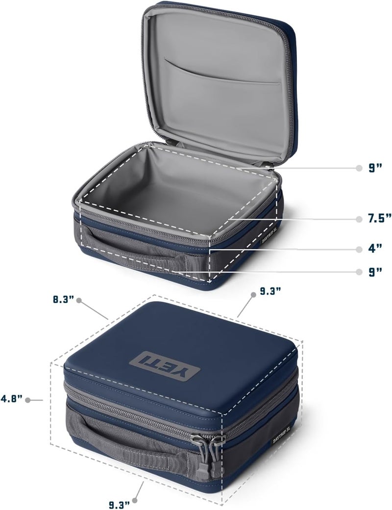 YETI Daytrip 3L Insulated Soft Cooler Lunch Box, Black - Image 4